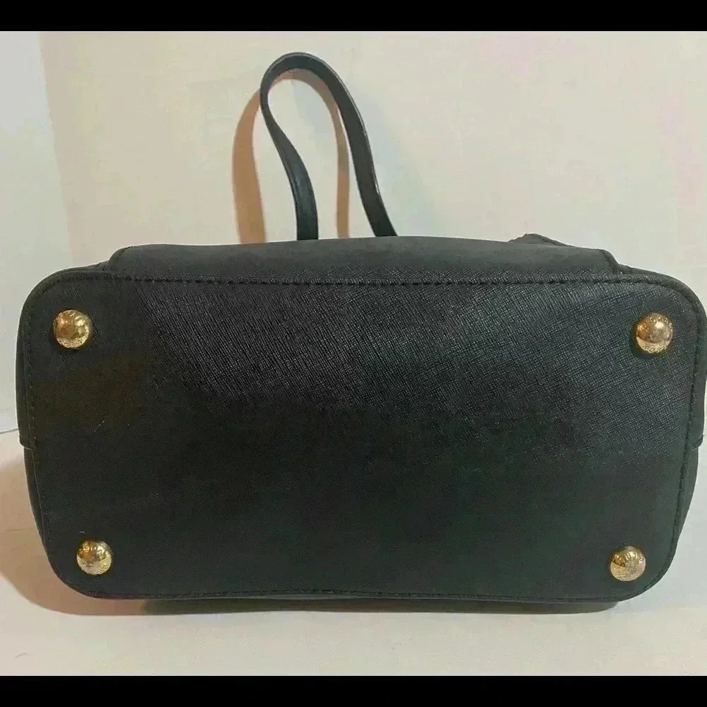 Michael kors Black saffiano leather hobo handbag